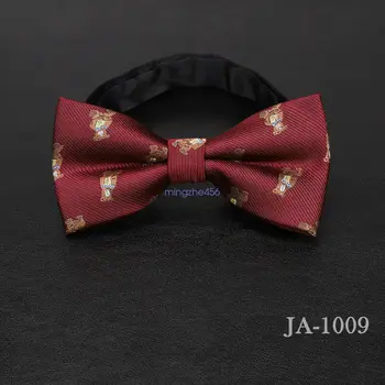 Homens de gravata borboleta Gravata Terno Gravata Festa de Casamento Formal Laços de 30 de cores Ajustável 5