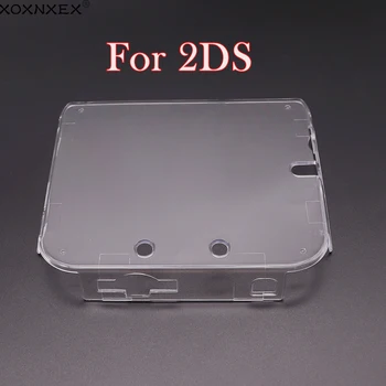 XOXNXEX 1pcs Durável de Plástico Transparente de Protecção de disco Rígido Caso Shell Capa Para Nintendo 2DS
