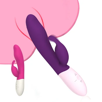 10 velocidades Coelho Vibrador Estimulador do Clitóris Ponto G Vagina Vibrador Vibrador Feminino Masturbação Anal Vibrador Brinquedo do Sexo para Mulheres 1