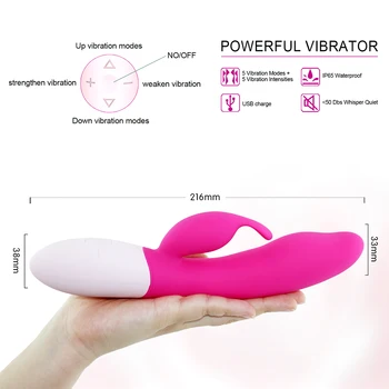 10 velocidades Coelho Vibrador Estimulador do Clitóris Ponto G Vagina Vibrador Vibrador Feminino Masturbação Anal Vibrador Brinquedo do Sexo para Mulheres 3